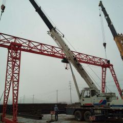 龙门吊厂家生产门式起重机煤场集装箱龙门吊轨道式集装箱龙门